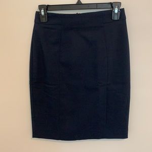 H&M Navy Pencil Skirt